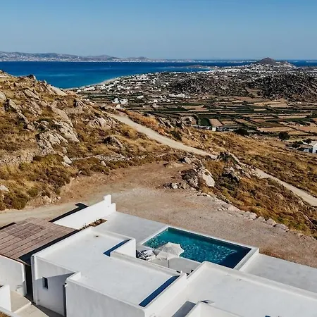 Villa Villa Mercedes, Private Pool & Panoramic View, Avlia Hill, By Naxosvibe