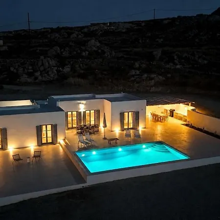 Villa Villa Mercedes, Private Pool & Panoramic View, Avlia Hill, By Naxosvibe